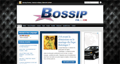 Desktop Screenshot of bossip.fr